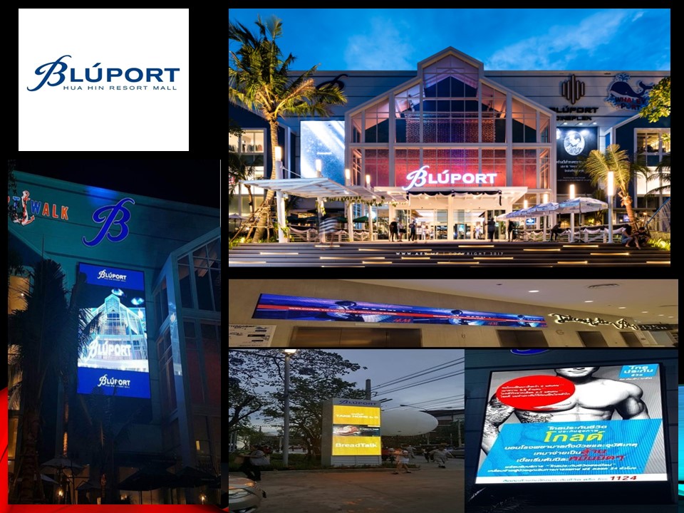 โครงสร้างติดตั้งจอ LED