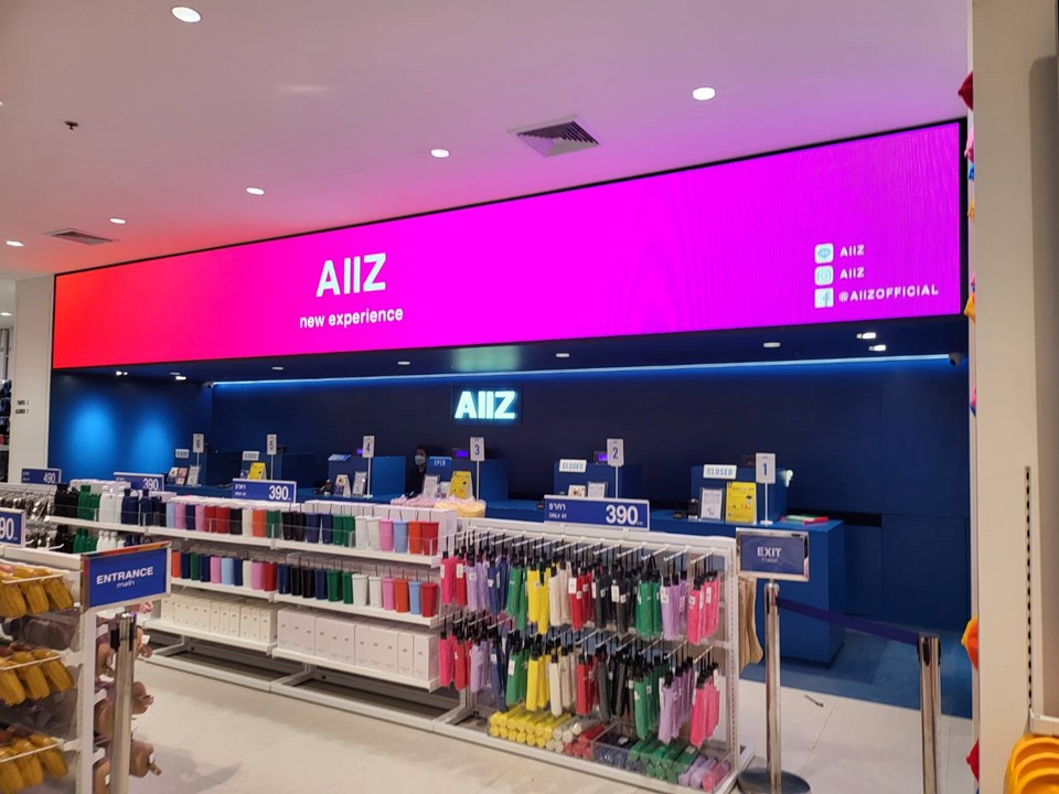 โครงสร้างติดตั้งจอ LED