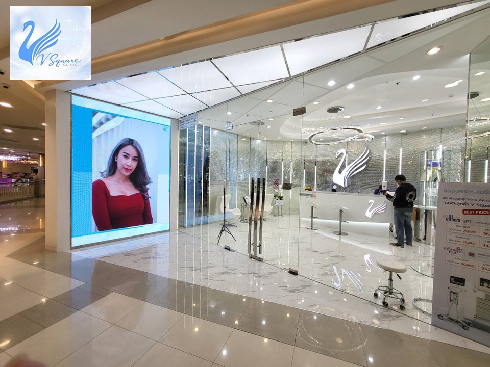 โครงสร้างติดตั้งจอ LED